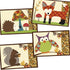 A Walk in the Woods Fall Place Mat Applique Sewing Pattern